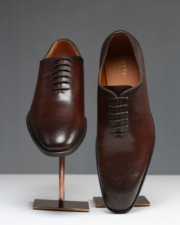 Butterfly Brogues </br></br><i>Chestnut</i>