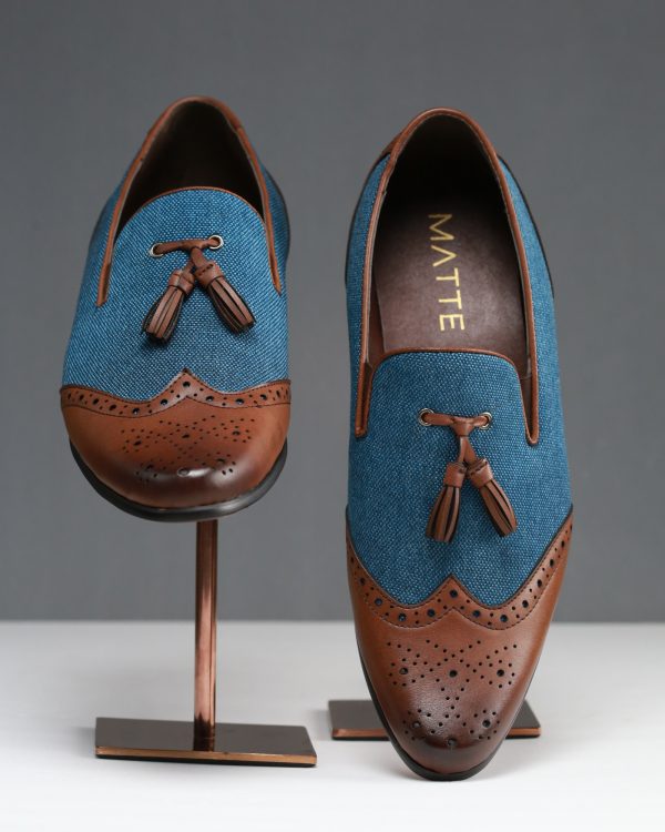 Kingsman Slip Ons </br></br><i>Blue</i>