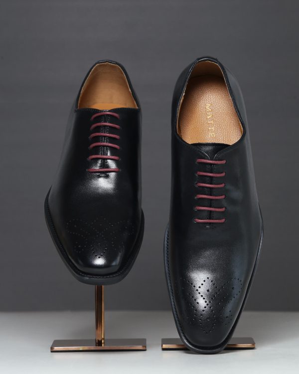 Butterfly Brogues </br></br><i>Jet Black</i>