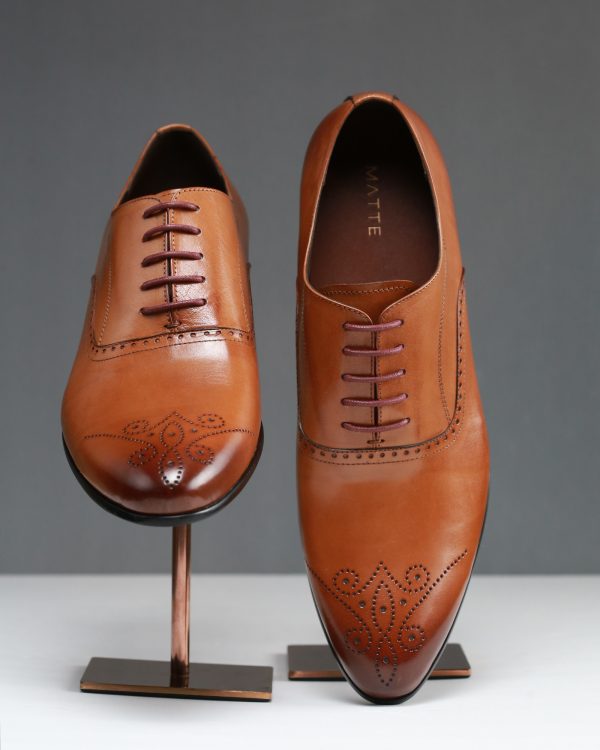 Belfast Brogues </br></br><i>Caramel</i>