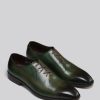 Emerald Lace Ups </br></br><i>Bottle Green Ombre</i> - Image 3