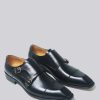 Monaco Monk Strap</br></br><i>Midnight Black</i> - Image 5