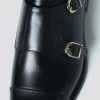 Monaco Monk Strap</br></br><i>Midnight Black</i> - Image 3
