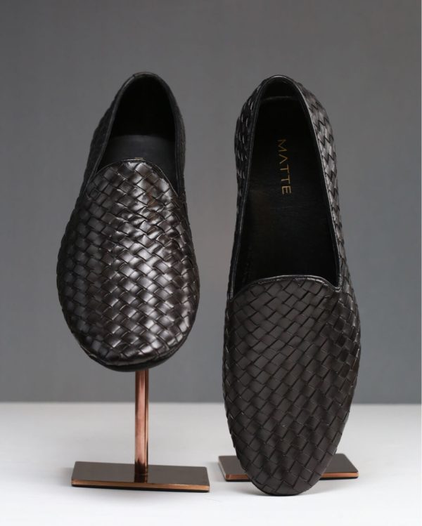 Maharaja Moccasins</br></br><i>Jet Black</i>