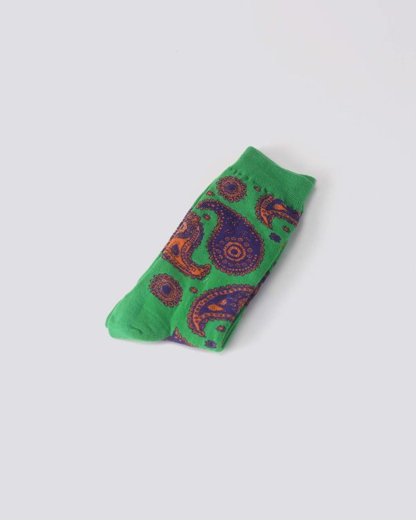 Green Paisley