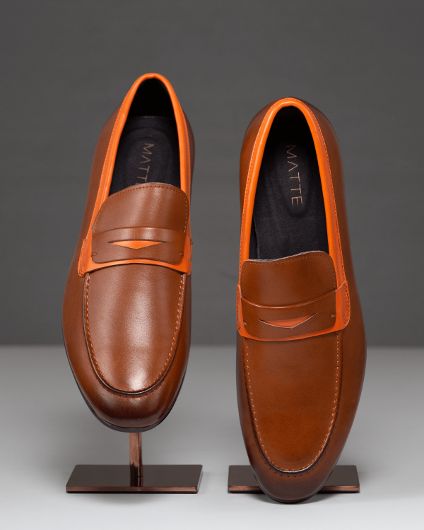 Catalan Penny Loafers</br></br><i>Almond</i>