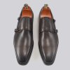 Modena Monk Strap</br></br><i>Charcoal Brown</i> - Image 2