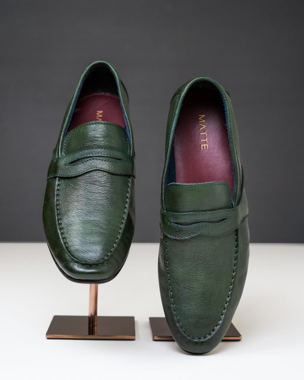 Tai Chi Loafers</br></br><i>Forest Green</i>